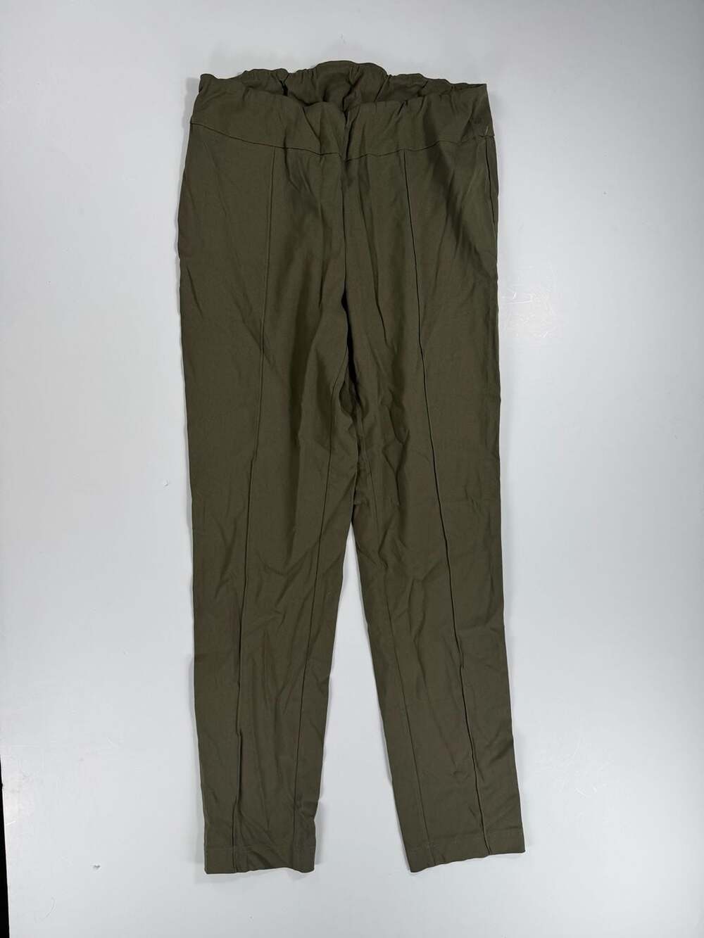209 Army Green Ankle Pants, Size 8